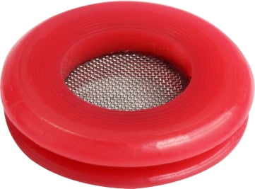 RED EMER GLADHAND SEAL WITH SCREEN