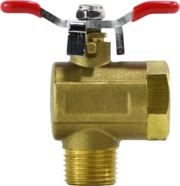 3/8 RIGHT ANGLE T-HDLE BRASS BALL VALVE