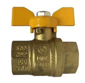 1/4 TEE HANDLE FP BALL VALVE-600