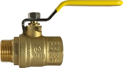 3/8 MXF FULL PORT BALL VALVE UL APPROVED