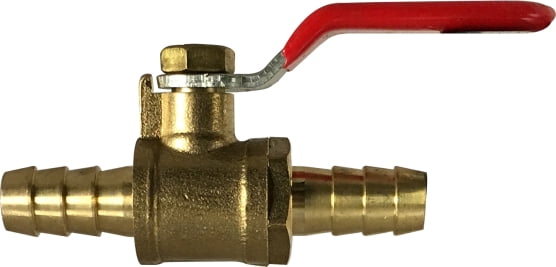 Hose Barb x Hose Barb Mini Ball Valve