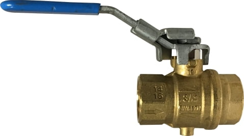 1/4 VENTED LOCKING BALL VALVE