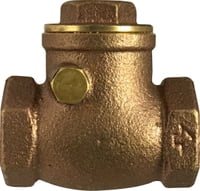 2 1/2 BRASS SWING CHECK VALVE