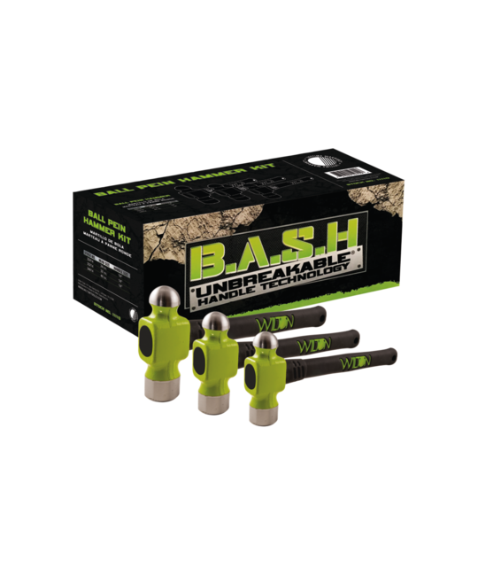 B.A.S.H 3-PC Ball Pein Kit