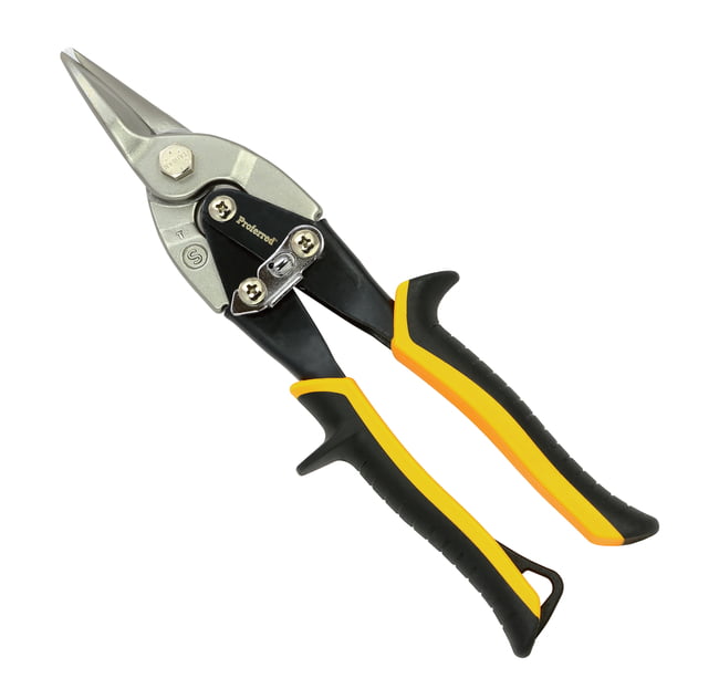 PROFERRED AVIATION SNIPS, TPR GRIP - RIGHT CUT