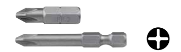 PH2, 1", 1/4" Hex Shank