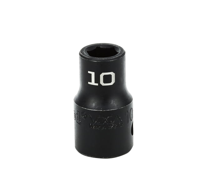 IMPACT 1/2" DRIVE METRIC SOCKET - 10 MM IMPACT 6 Point