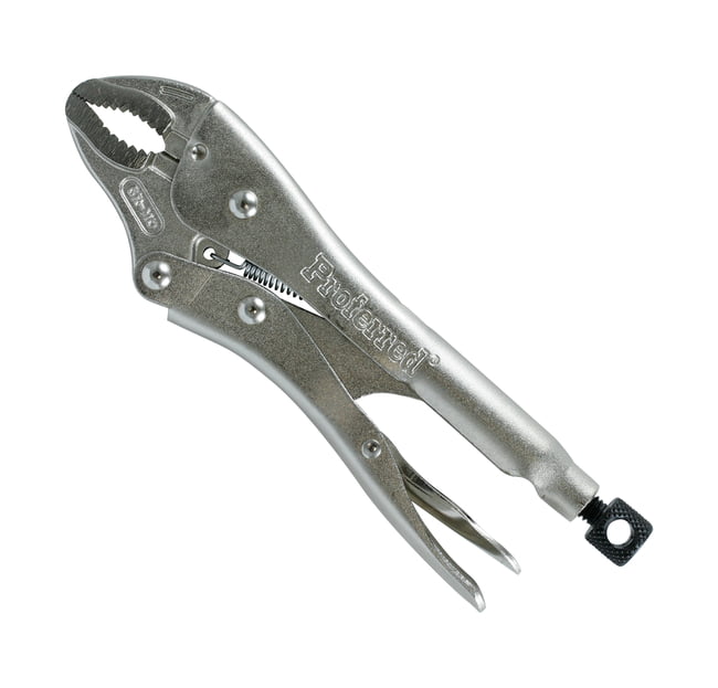 PROFERRED LOCKING PLIERS - CURVED JAW LOCKING PLIERS 10"