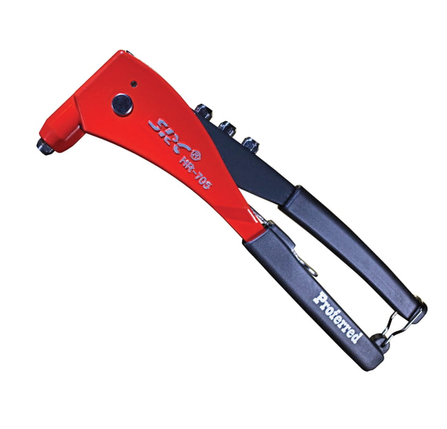 PROFERRED HAND-OPERATED RIVET TOOL MODEL HR 705 - Nosepiece: 3/32", 1/8", 5/32", 3/16"