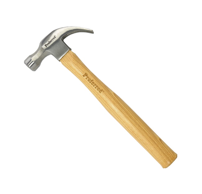 PROFERRED HAMMER, CURVED CLAW, 16OZ