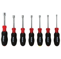 PROFERRED HOLLOW SHANK SAE NUT DRIVER SETS - 7 Piece SAE