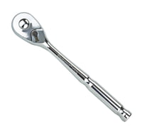 PEAR RATCHET HANDLE (NO MARK) - 3/8" Drive (72 Teeth) 8" HANDLE