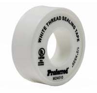 Proferred Thread Sealing Tape: 1/2IN X 520IN, 0.075MM (3.0MIL), Qty. 50