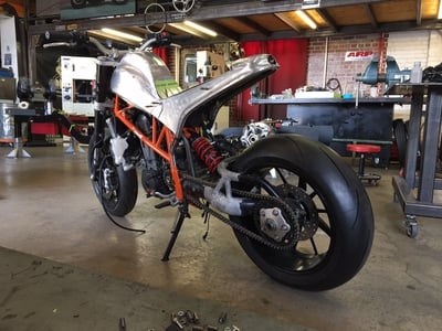 Fuller Moto KTM Bike Build