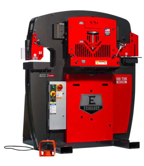 100T DELUXE IRONWORKER - 3PH, 230V, AC