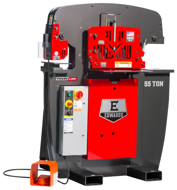 55T IRONWORKER-3PH, 208V, POWERLINK SYS