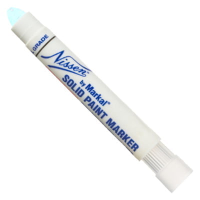 Solid Paint Marker, White, 5/16 in, Medium