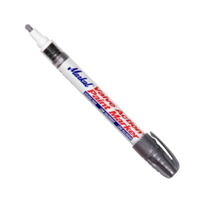 Valve Action Paint Markers, Aluminum, 1/8 in, Medium