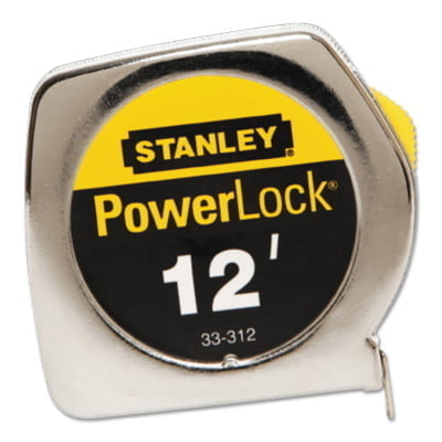 Powerlock® Tape Rules 3/4" Wide Blade, 3/4 in x 12 ft