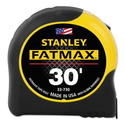 FatMax Reinforced w/Blade Armor Tape Rules, 1 1/4 in x 30 ft