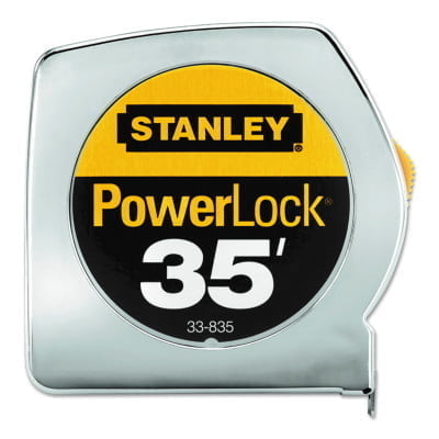 Powerlock® Tape Rules 1" Wide Blade, 1 in x 35 ft