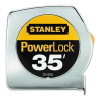 Powerlock® Tape Rules 1" Wide Blade, 1 in x 35 ft