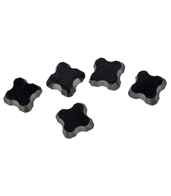 R3 5PC CARBIDE INSERTS FOR ROUND BEVEL