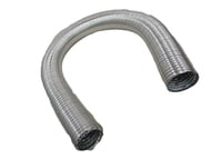 4" 2.5M Heat Resist. Hose 180 Degree 8ft