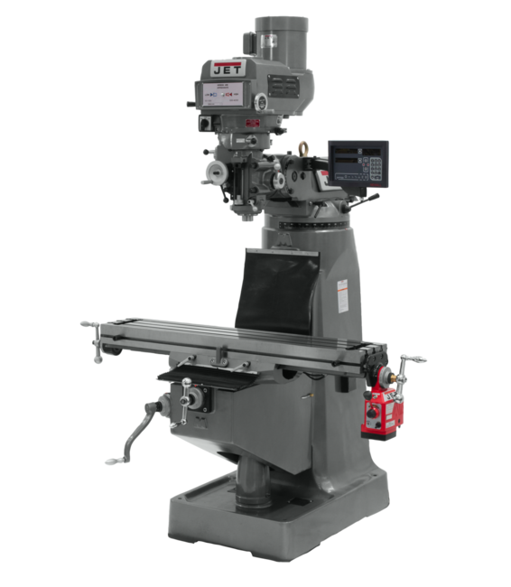 JTM-4VS MILL W/DP700 3-AXIS Q DRO TFA-2X