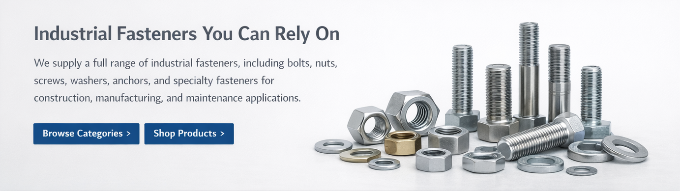 Industrial Fasteners you can rely On