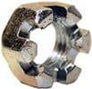 7/8-9 SLOTTED HEX NUT PLAIN