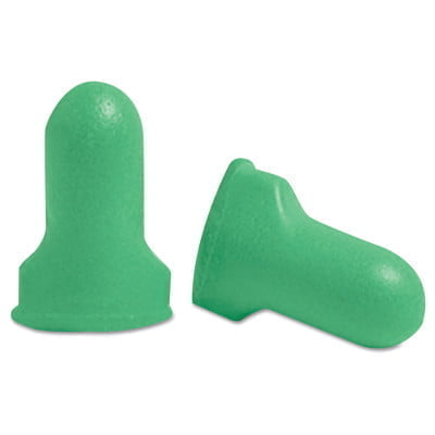 Max Lite Disposable Earplugs, Foam, Green, Uncorded, Box - 500 Pairs