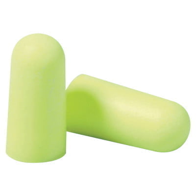 E-A-Rsoft Yellow Neons Foam Earplugs, Polyurethane, Large, Corded - 200 Pairs