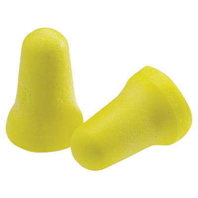 E-A-R E-Z-Fit Foam Earplugs, Polyurethane, Yellow, Uncorded - 200 Pairs