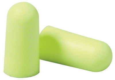 E-A-Rsoft Yellow Neons Foam Earplugs, Polyurethane, Uncorded, Regular, Poly Bag - 200 Pairs