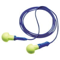 247-318-1005 E-A-R Push-Ins Foam Earplugs, Polyurethane, Corded - 500 EACH