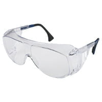 Ultra-spec Safety Eyewear, Clear Lens, Anti-Scratch, Hard Coat, Clear Frame