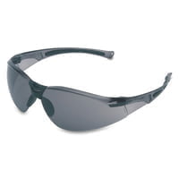 A800 Series Eyewear, Gray Lens, Polycarbonate, Hard Coat, Gray Frame