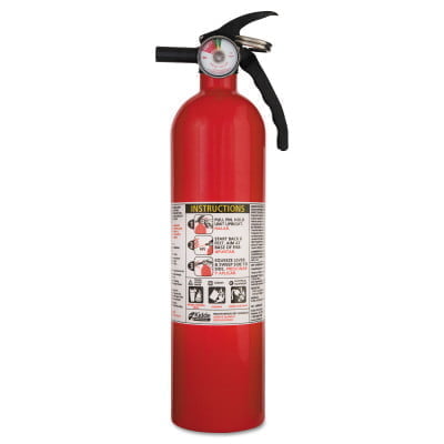 Full Home Fire Extinguisher, 2.5lb, 1-A, 10-B:C