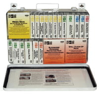 36 Unit Steel First Aid Kits, Weatherproof Steel, Wall Mount