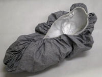 251-FC450S Tyvek Shoe and Boot Covers, One Size Fits Most, Gray - QTY. 200