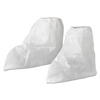 412-36885 A20 Breathable Particle Protection Foot Covers, White - QTY. 300