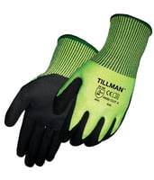 13 Gauge Cut Resistant Glove - Sandy Nitrile Coating, Oily Surface Grip