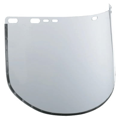 F30 Acetate Face Shield, 34-40 Acetate, Clear, 15-1/2 in x 9 in