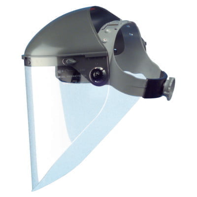 High Performance Faceshield Headgears, 7 in Crown, 3C Ratchet