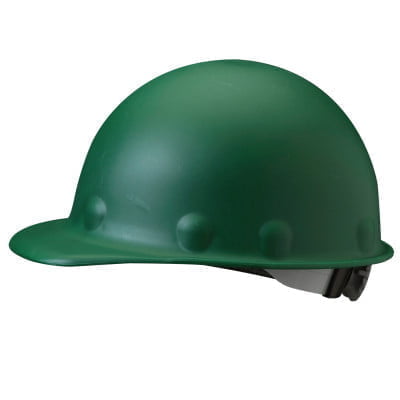 P2 Series Roughneck Hard Cap, SuperEight® Ratchet, Green