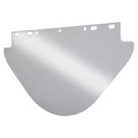 Unbound Visors For Fibre-Metal Frames, Clear, Visor, 19 x 9 3/4 in