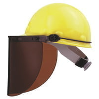 High Performance Faceshield Hat Adapters, Cap Style, Plastic, For P2/E2