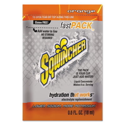 Fast Packs®, Orange, 6 oz, Pack - Qty. 200