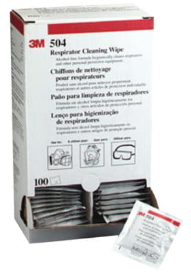 Respirator Cleaning Wipes, Assembly/Mechanical/Painting - QTY. 100